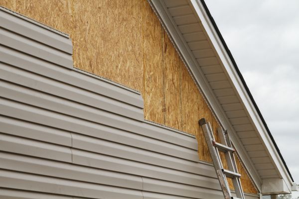 Grey Vinyl Siding Installation in Saint Clair Shores